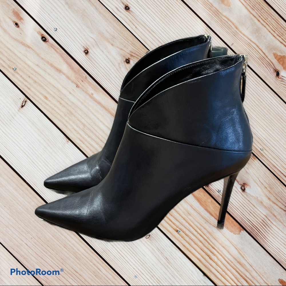 Grigiarancio Bootie Heels Leather